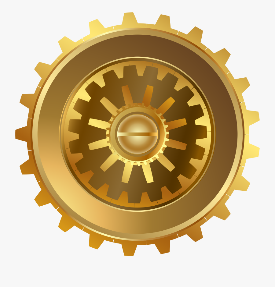 Transparent Gear Clip Art, Transparent Clipart