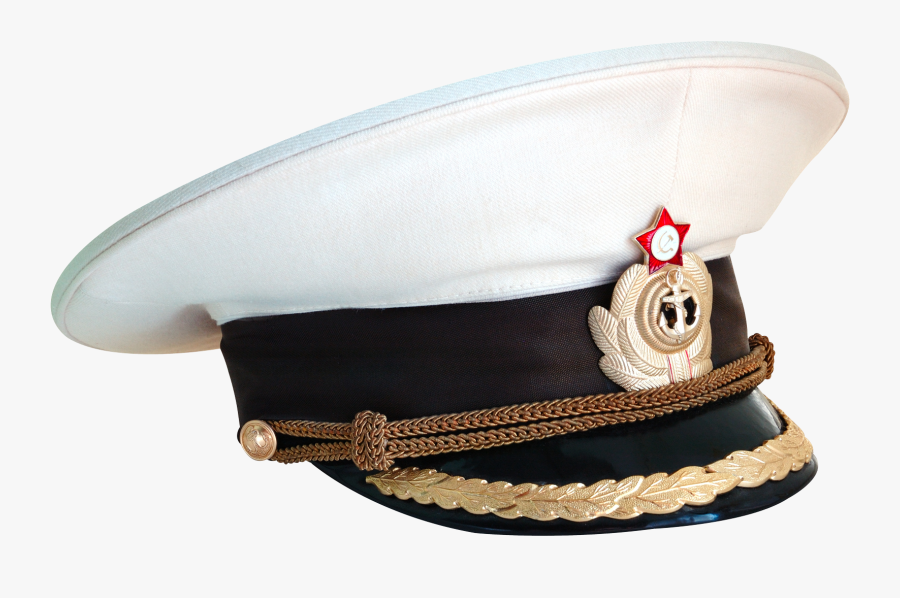 Transparent Captain Hat Clipart - Transparent Background Captain Hat Png, Transparent Clipart