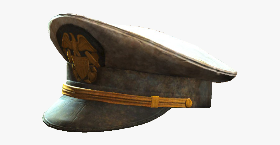 Clip Art Sea S Hat Fallout - Old Sea Captain Hat, Transparent Clipart