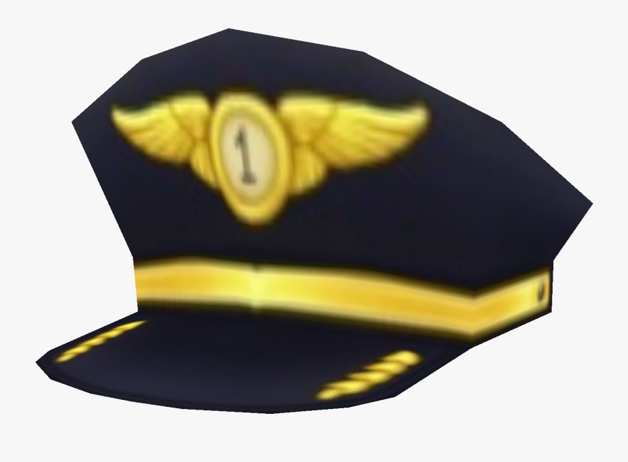 Clip Art Pilot Hat Clipart - Badge, Transparent Clipart