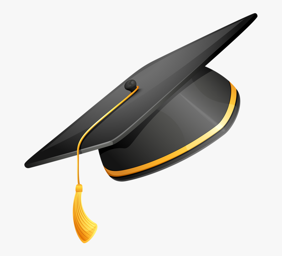 Cartoon Transparent Background Graduation Hat, Transparent Clipart