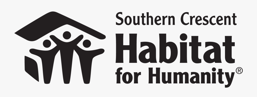 Transparent Habitat For Humanity Logo Png - Habitat For Humanity Logo Black And White, Transparent Clipart