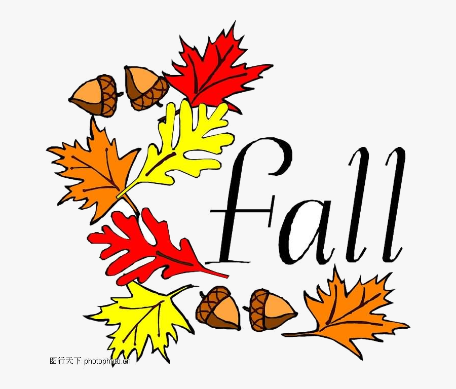Fall Border Free Clipart Best Transparent Png - Autumn Clip Art, Transparent Clipart