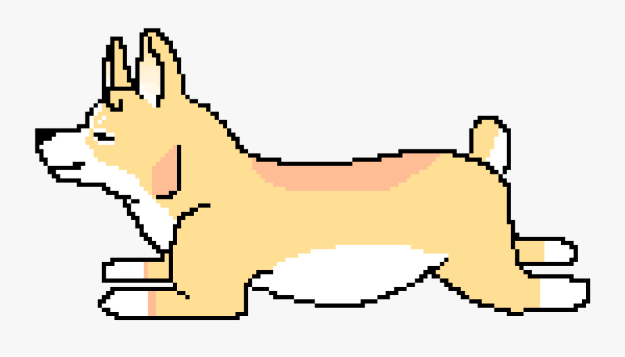 Transparent Running Dog Png - Pixel Art Dog Png, Transparent Clipart