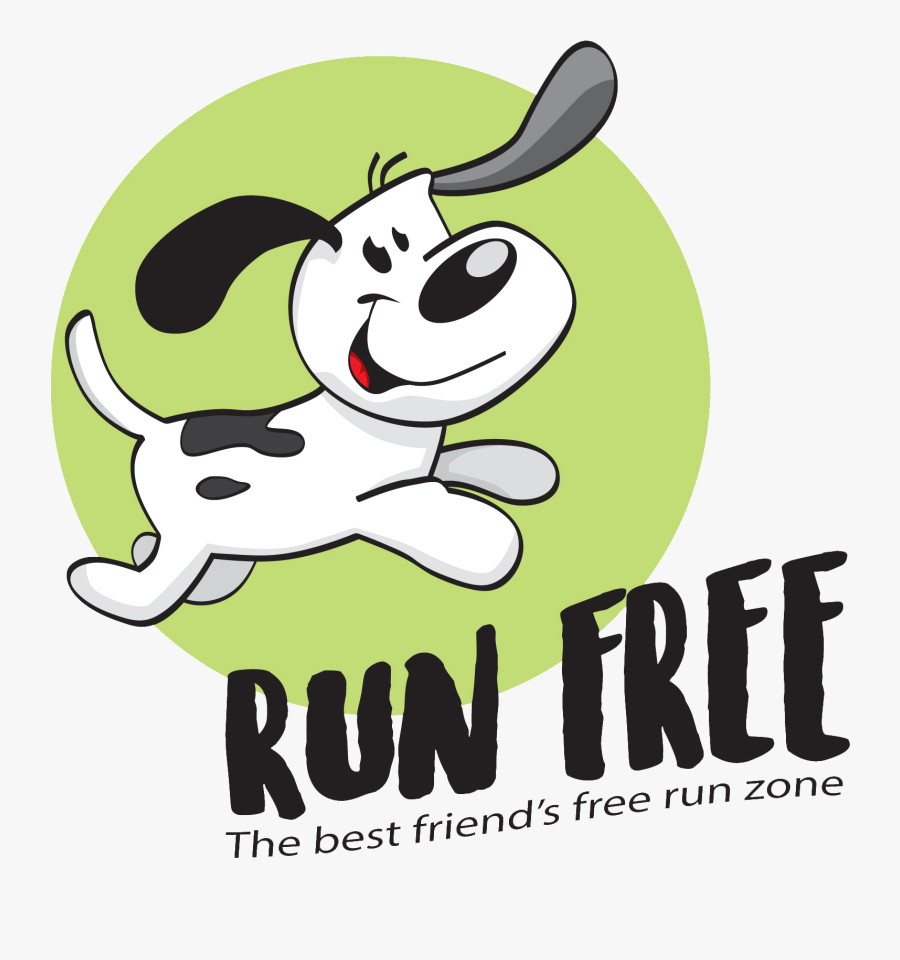 Run Free Dog Fields Ltd - Cartoon, Transparent Clipart