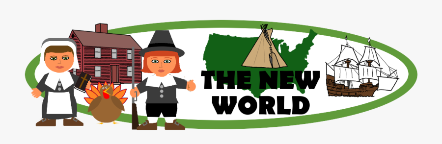 The New World - Cartoon, Transparent Clipart