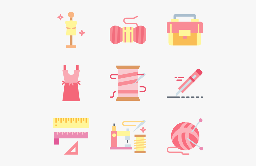 Sewing - Crochet Icon Png, Transparent Clipart