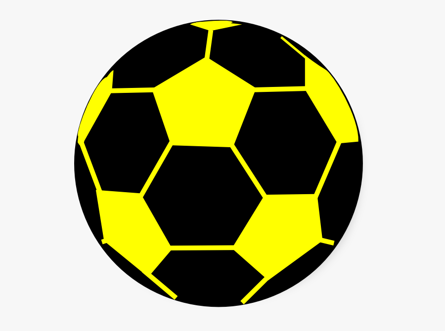 Black And Yellow Ball, Transparent Clipart