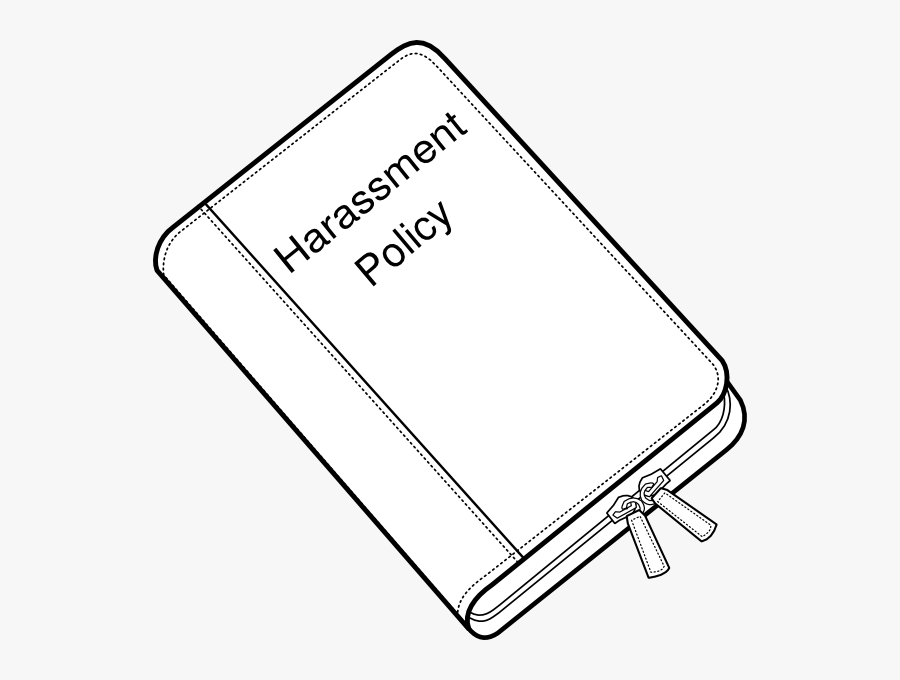 Harassment Policy Book Clip Art - Clip Art, Transparent Clipart