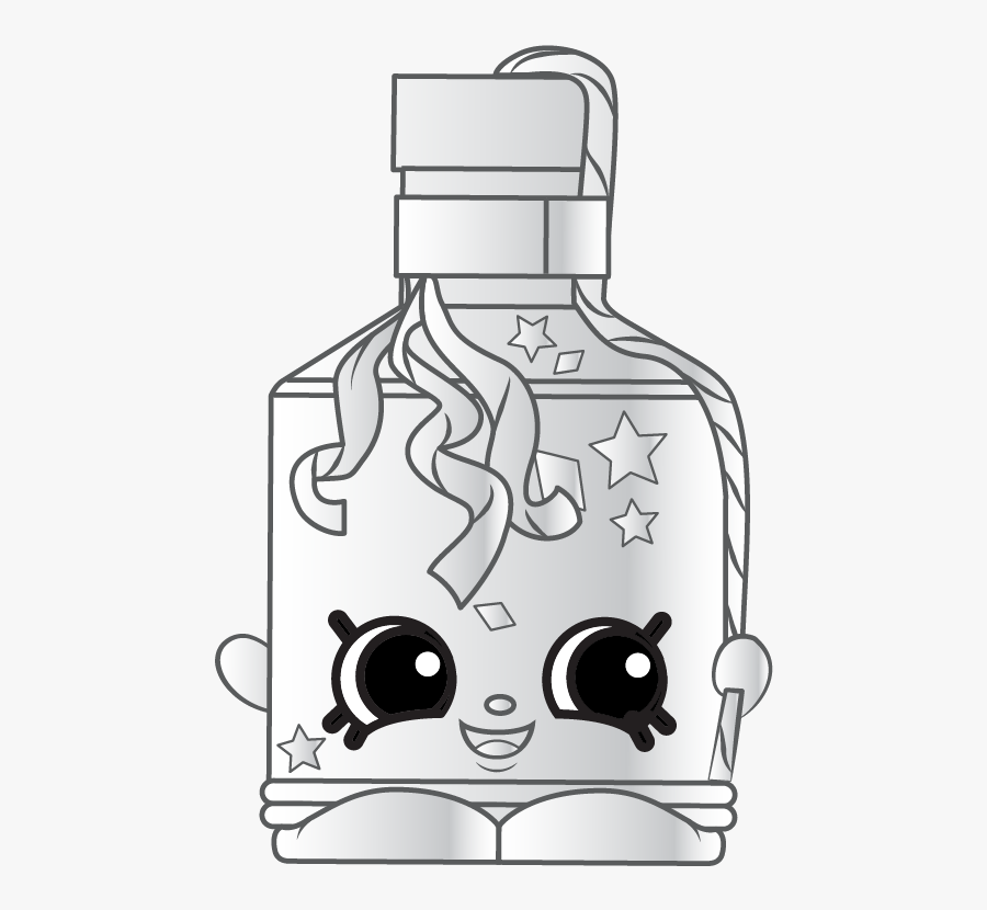Plastic Bottle - Shopkins Party Popper, Transparent Clipart