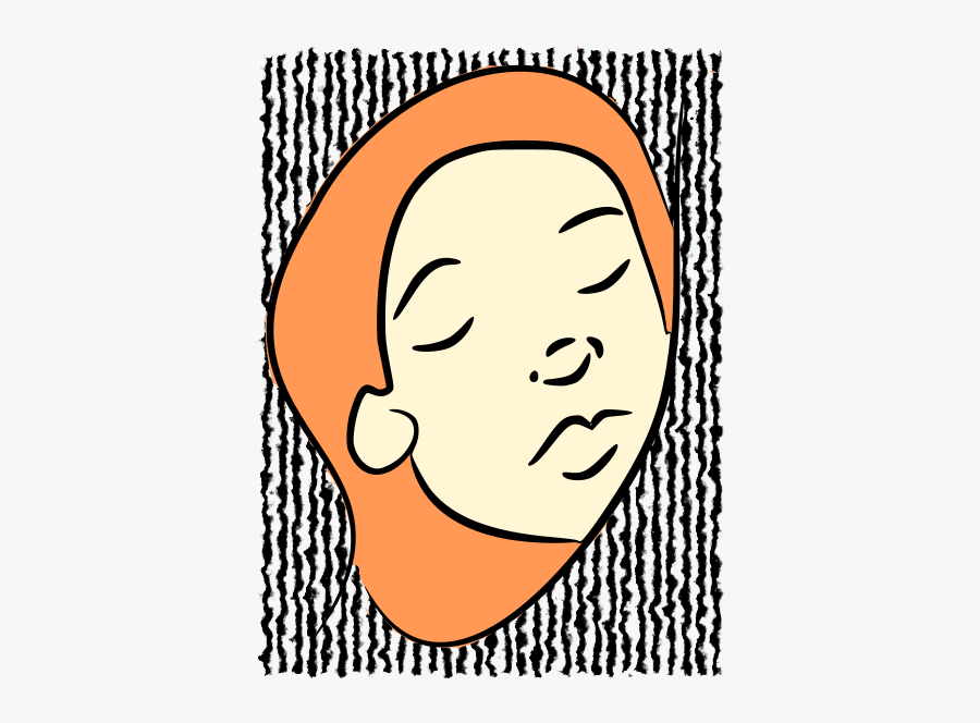 Sleeping Girl - Adesivos De Tampinhas Personalizadas, Transparent Clipart