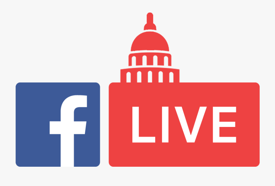 Courthouse Clipart Government Policy - Facebook Live Logo Vector, Transparent Clipart