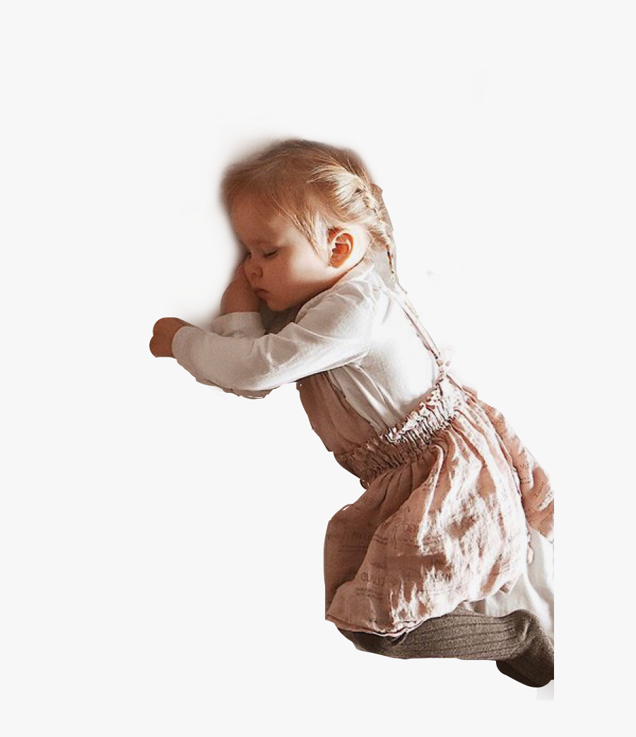 #sleep #asleep #sleeping #girl #toddler #sweet #cute - Toddler, Transparent Clipart