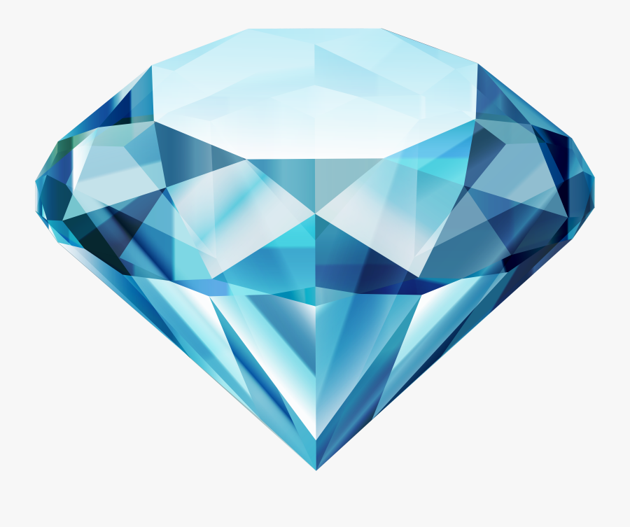 Crystal Clipart Gemstone - Transparent Transparent Background Diamond Png, Transparent Clipart