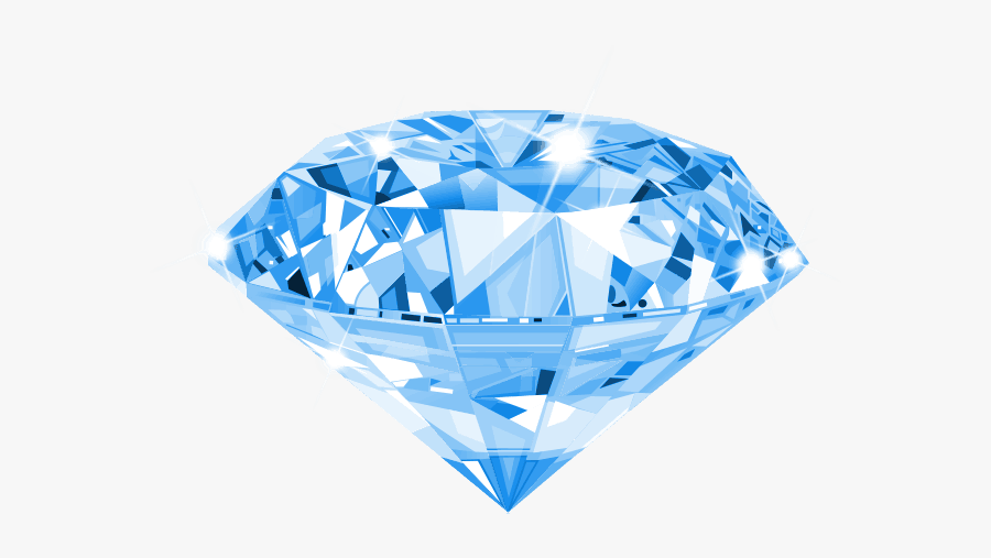 Diamond Jewellery Illustration Vector Graphics Gemstone - Realistic Diamond Tattoo Design, Transparent Clipart