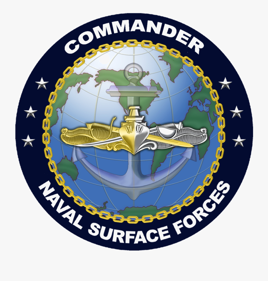 Commander Naval Surface Forces Logo/seal - College, Transparent Clipart