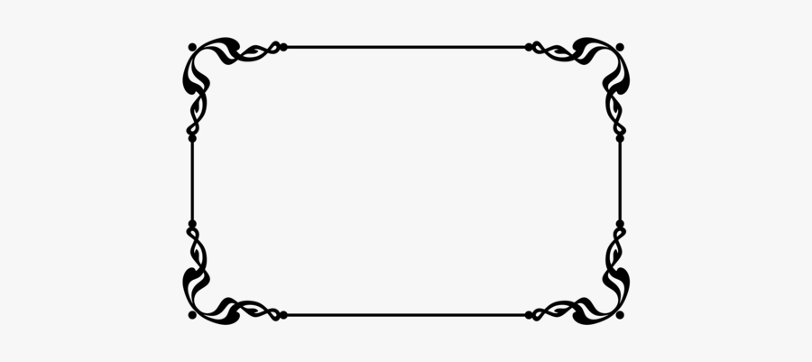 Angle,area,monochrome Photography - School Project Border Design For Projects, Transparent Clipart