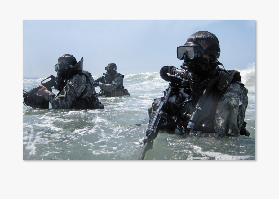 Clip Art Navy Seals Frogman - Special Forces Underwater, Transparent Clipart