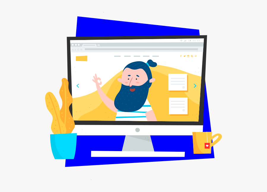 Correos Corporativos - คอมพิวเตอร์ การ์ตูน สวย ๆ, Transparent Clipart