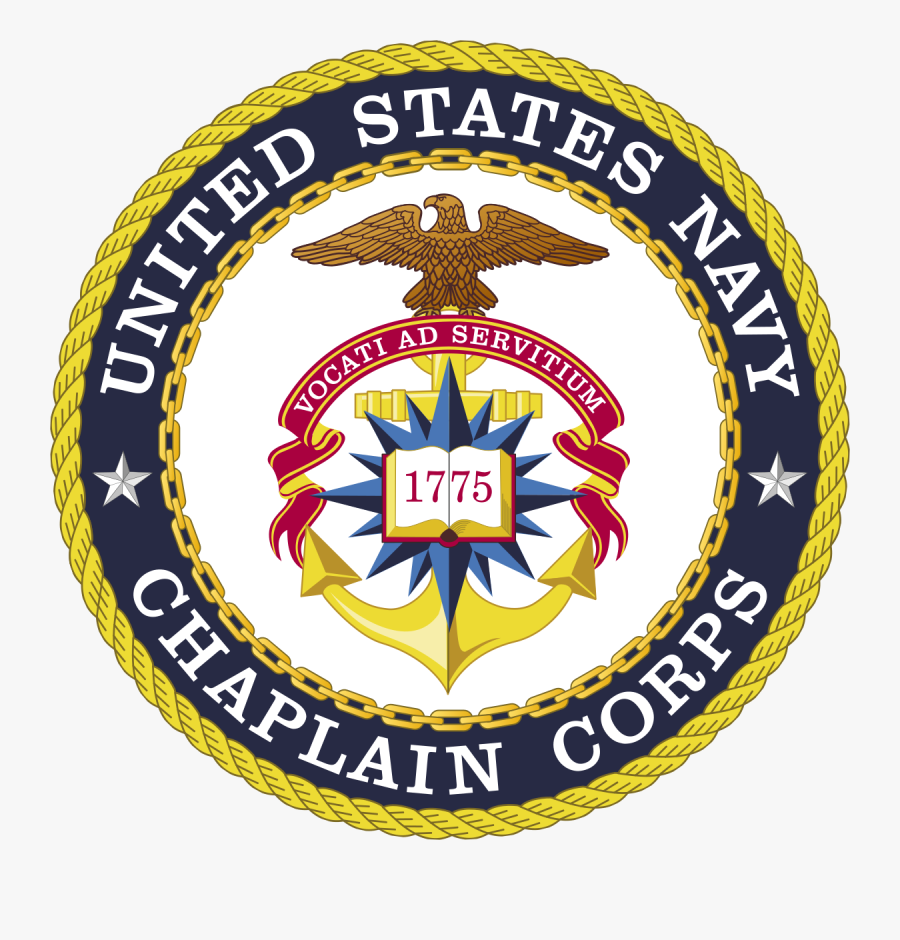Clip Art Navy Backgrounds - Navy Chaplain Corps Logo, Transparent Clipart