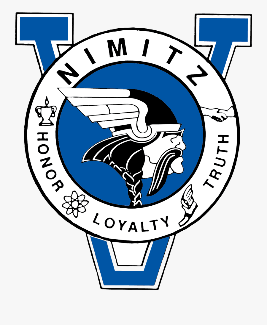 Logos / High School Logos - Nimitz High School Vikings, Transparent Clipart
