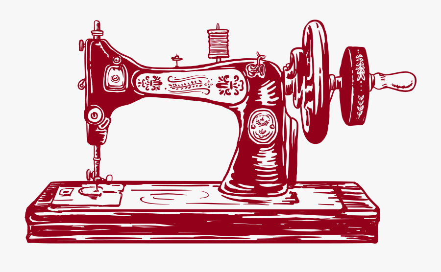 Sewing Machines Machine Embroidery Textile - Sewing Machine Vintage Png, Transparent Clipart