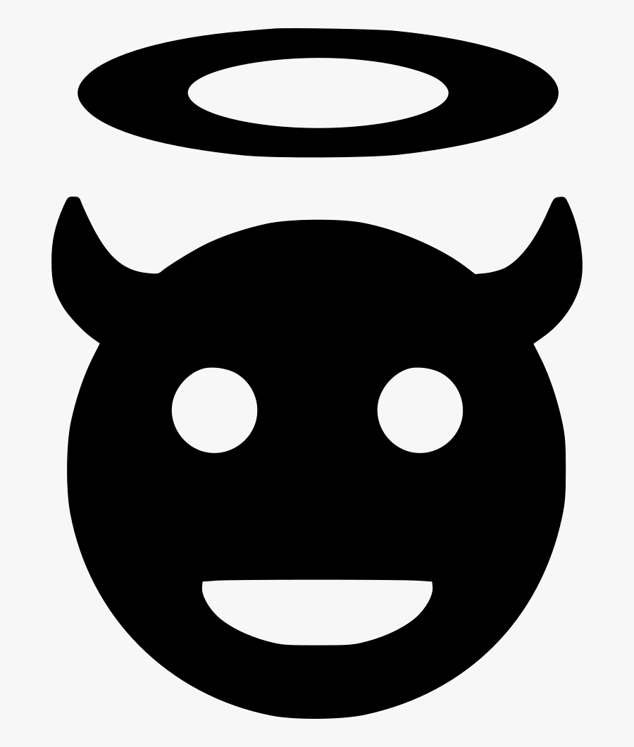 Devil Face Png - Emoji Demon, Transparent Clipart