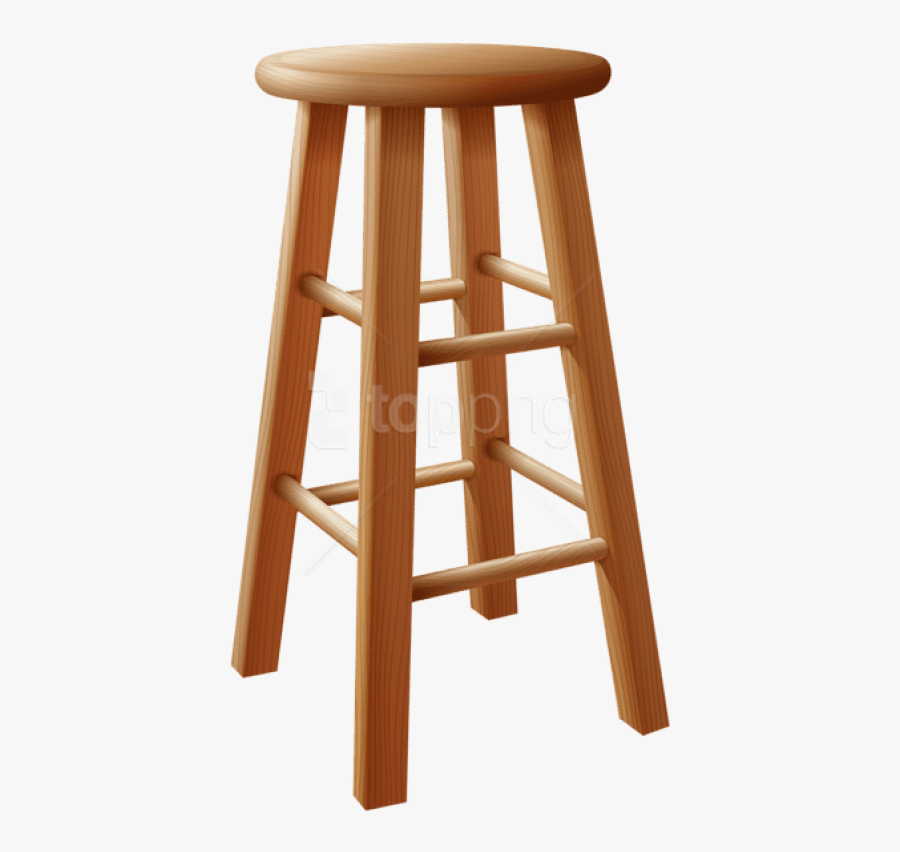 Free Png Download Bar Stool Clipart Png Photo Png Images - Chair Made Of Wood, Transparent Clipart