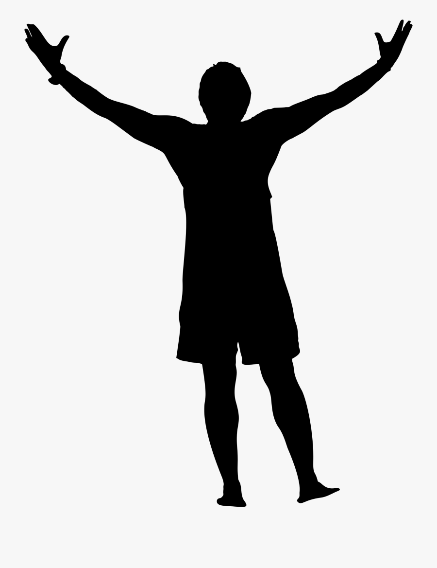Clipart - Silhouette Free Man, Transparent Clipart