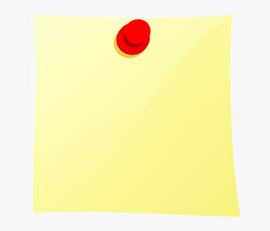 Paper And Pin Png, Transparent Clipart