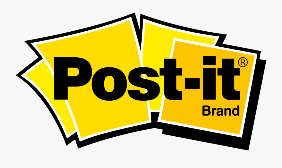 Transparent Postit Clipart - Post It Note Logo, Transparent Clipart