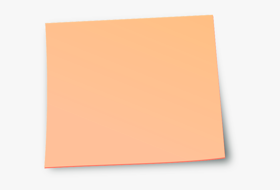 Transparent Postit Png - Construction Paper, Transparent Clipart