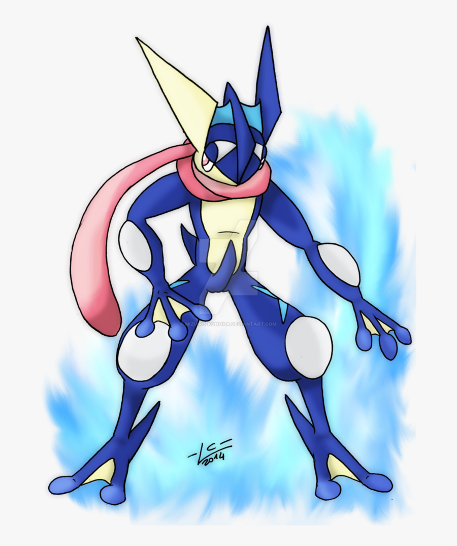 Pokemon Greninja Standing Up , Png Download - Greninja Standing Up Straight, Transparent Clipart