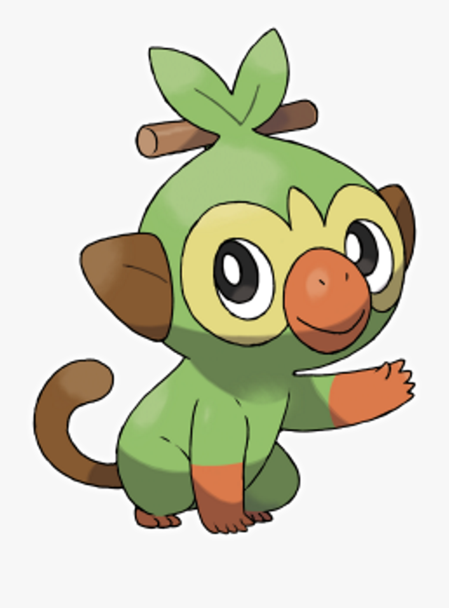 Grookey Pokemon, Transparent Clipart