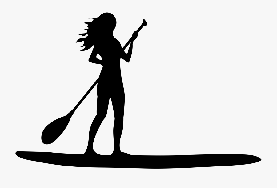 Stand Up Paddle Png, Transparent Clipart