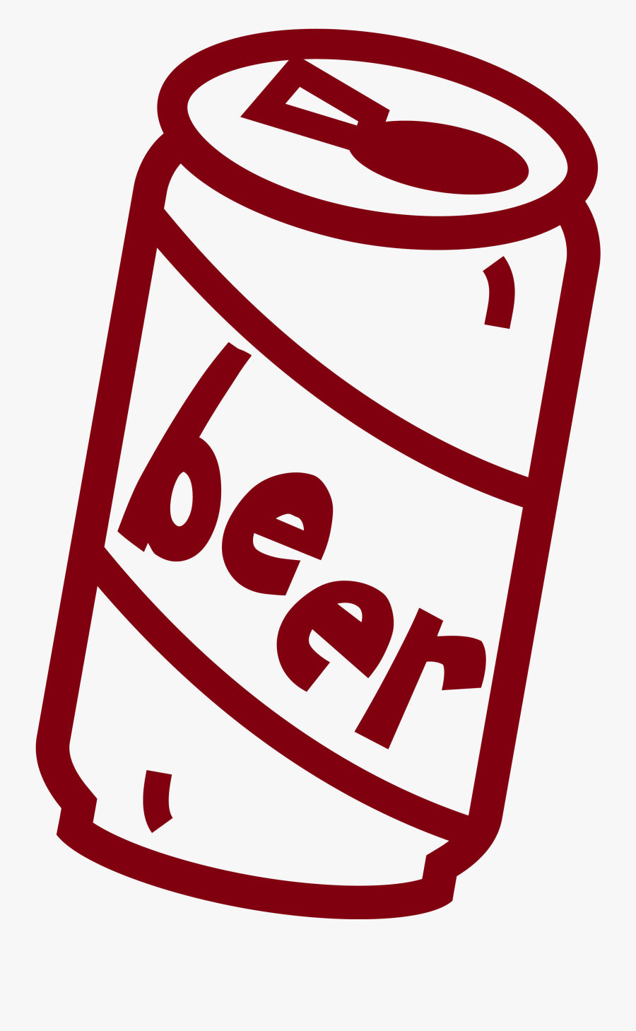 Cartoon Beer Can F4000 - Beer Can Cartoon Transparent, Transparent Clipart