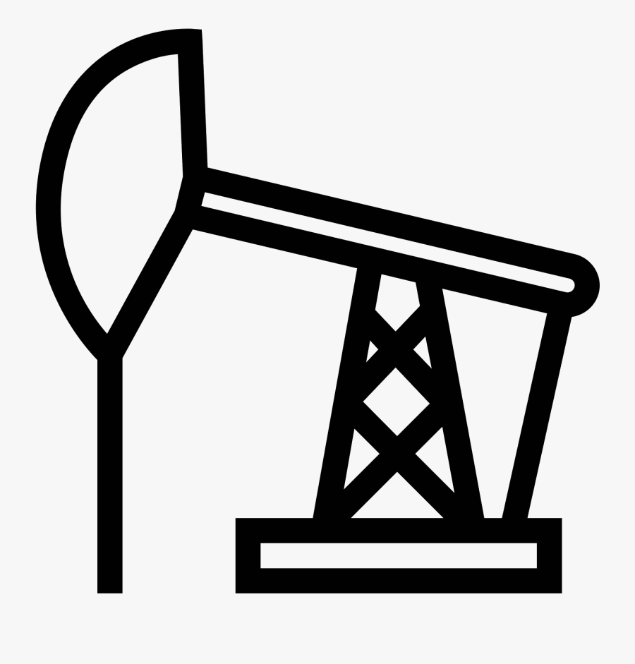 Oil Jack Pump Icon, Transparent Clipart