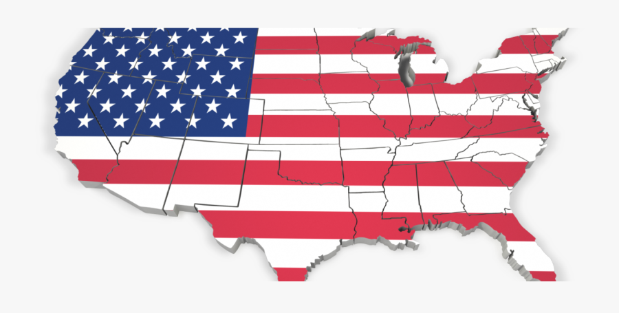 The Top 10 Reasons Usa Is Becoming A Big Brother Society - Usa Map Outline Png, Transparent Clipart