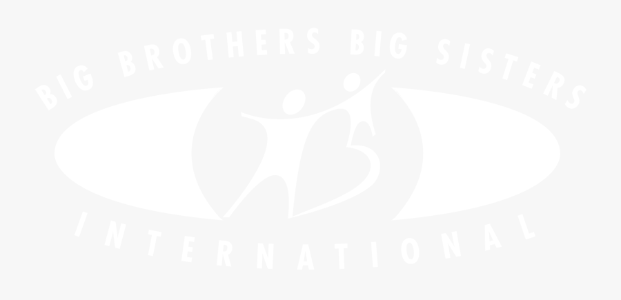 Big Brothers Big Sisters International 01 Logo Black - Big Brothers Big Sisters, Transparent Clipart