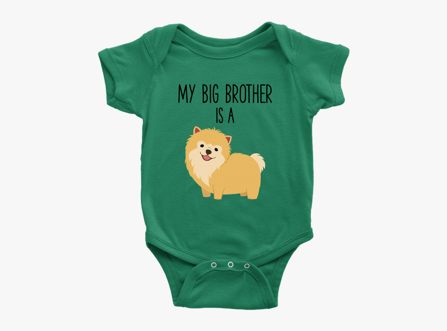 Clip Art Pomeranian Newborn - Born To Go Racing With Daddy, Transparent Clipart