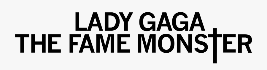 Gaga Daily - Lady Gaga The Fame Monster Logo, Transparent Clipart