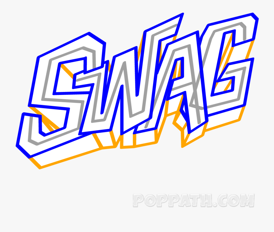 In This Step, Your Drawing Will Get A 3d Effect - Graffiti Art Word, Transparent Clipart