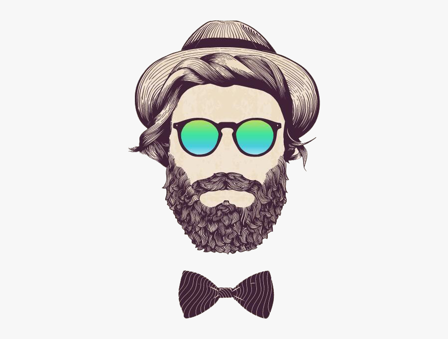 Bearded Illustration Royalty-free Hipster Stock Man - Jpg Avatar Image Admin, Transparent Clipart