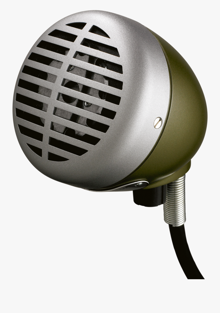 Png Freeuse Stock Clip Mic Green Bullet - Shure 520dx, Transparent Clipart