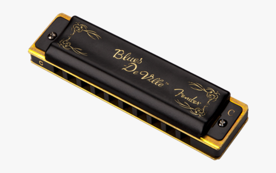 Transparent Harmonica Png - Fender Blues Deville Harmonica, Transparent Clipart