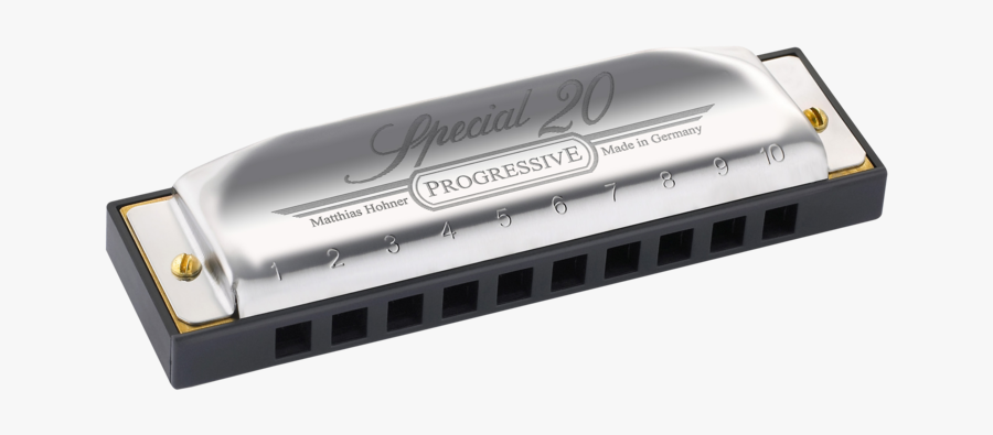 Hohner Special 20 Harmonica - Harmonica Hohner Special 20 Progressive, Transparent Clipart