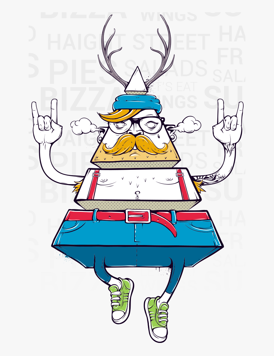 A Sprinkle Of Za"atar Thyme Here, And A Spoonful Of - Characters Triangle, Transparent Clipart