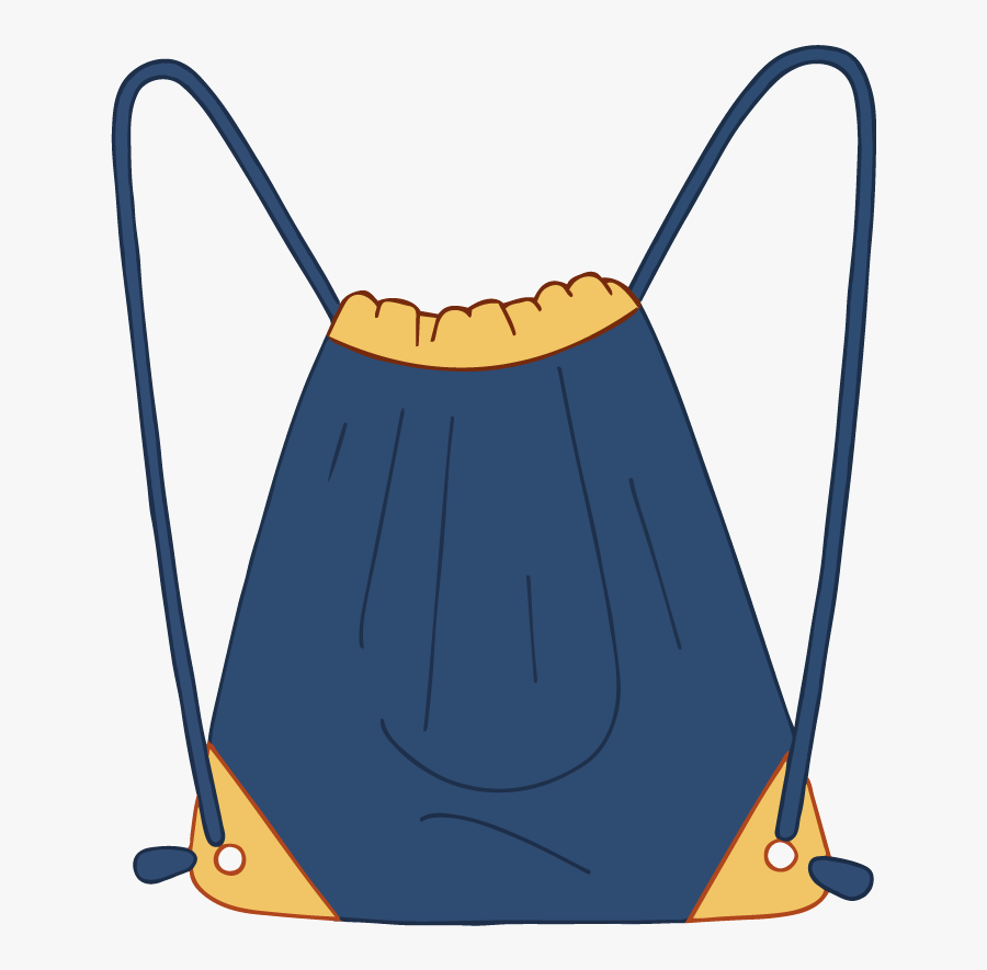 String Bag - String Bag Cartoon Png, Transparent Clipart