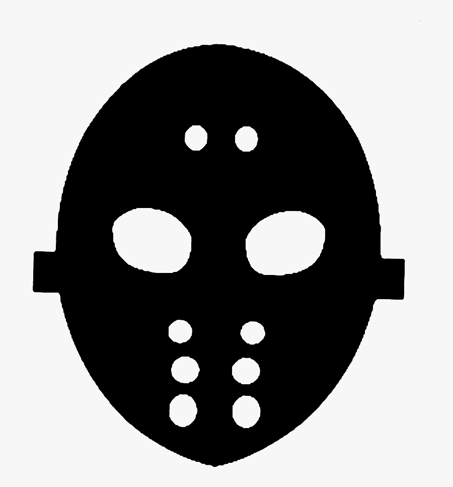 Hockey Mask Emblem Bo - Hockey Mask Png, Transparent Clipart