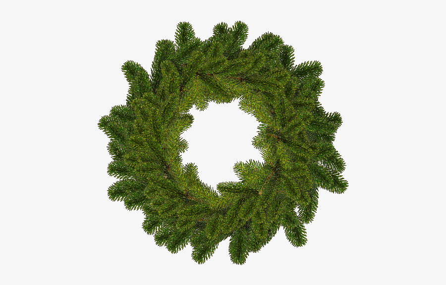 Christmas Wreath Png - Circle, Transparent Clipart